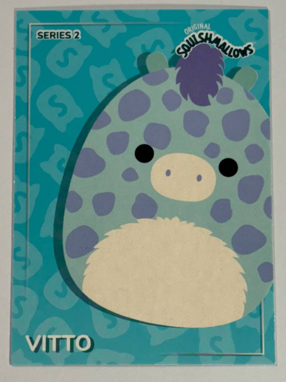 🦒 [5/$10] 2025 PANINI SQUISHMALLOWS SERIES 2 VITTO TRADING CARD #94 BASE 🦒